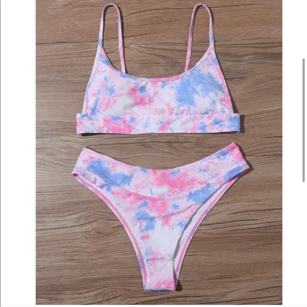 Tie Dye High Waist Bikini - Picture 2 of 4